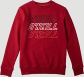 O'Neill Sweatshirts Boys All Year Crew Sweatshirt Haute Red 152 - Haute Red 70% Cotton, 30% Recycled Polyester