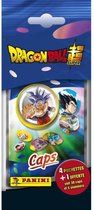 PANINI DRAGON Ball Super Caps - 4 zakjes + 1 gratis