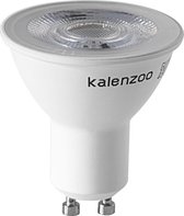 Kalenzoo - LED lamp 6W equivalent 60W Spot GU10 Neutraal Wit 4000K niet dimbaar