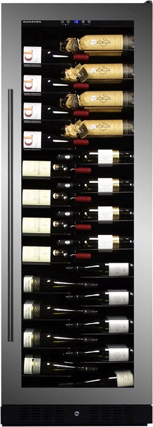 Dunavox Grande-143 Wijnkoelkast - DX-143.468SS - 1 Zone - Dunavox - €4.799,00