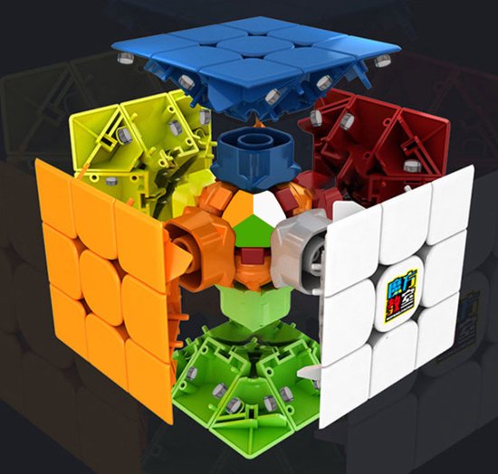 Thumbnail van een extra afbeelding van het spel 2x2 MOYU® Magnetische Puzzelkubus - SpeedCube Zonder Stickers  - Licht en Soepel voor Wedstrijden - Sale!