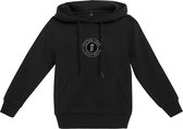 Hoodie met Badge Junior Zwart