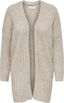 Only Scala L/S Oversize Cardigan BEIGE L