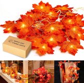 Herfst decoratie bladeren LED Strip - Halloween herfstbladeren