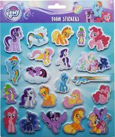 My Little Pony Foam  Stickers  +/- 22 Stickers