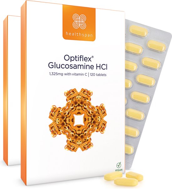 Healthspan Optiflex Glucosamine HCI 1.325mg met vitamine C 240