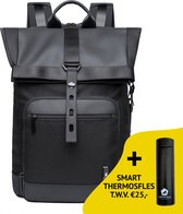 Bange Rugzak - 15,6 inch laptop vak - Multifunctioneel - Comfort - Incl. Smart Thermosfles