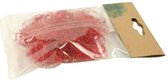 Engelenhaar - Lamettahaar Gekruld - Rood 10 gram