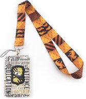 Harry Potter | Keycord-Pashouder met Telefooncord | Huffelpuf | Lanyard | Badgehouder