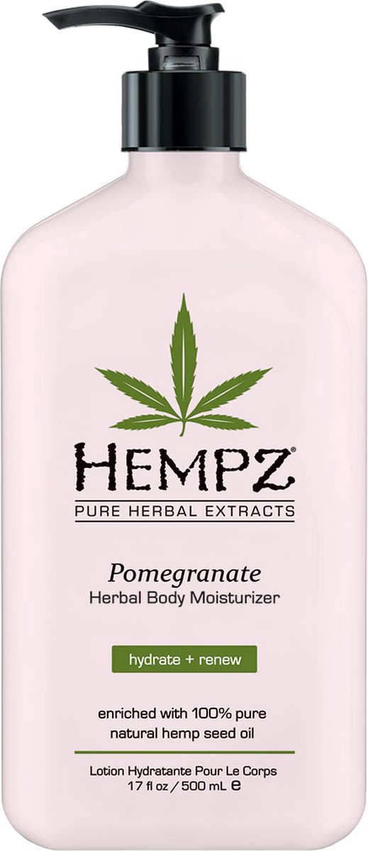 Hempz Herbal Moisturizer Pomegranate - 500 ml - Bodylotion