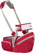 Dakta® Draagzak | Baby | 0-24 maanden | Rood | Rugzak voor baby | Ergonomisch design