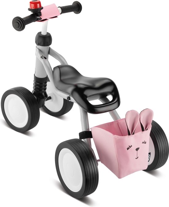 PUKY WUTSCH LOOPFIETS VOOR KINDEREN VANAF 1,5 JAAR IN ZILVER EN ROZE van Puky — afbeelding 2