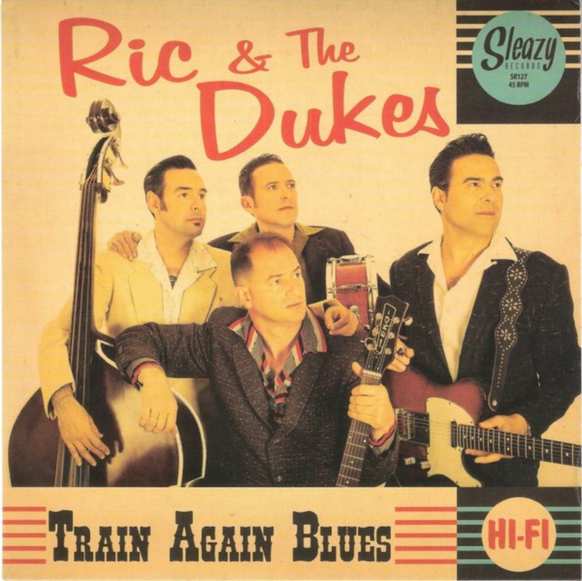 Ric & The Dukes - Train Again Blues (7" Single)