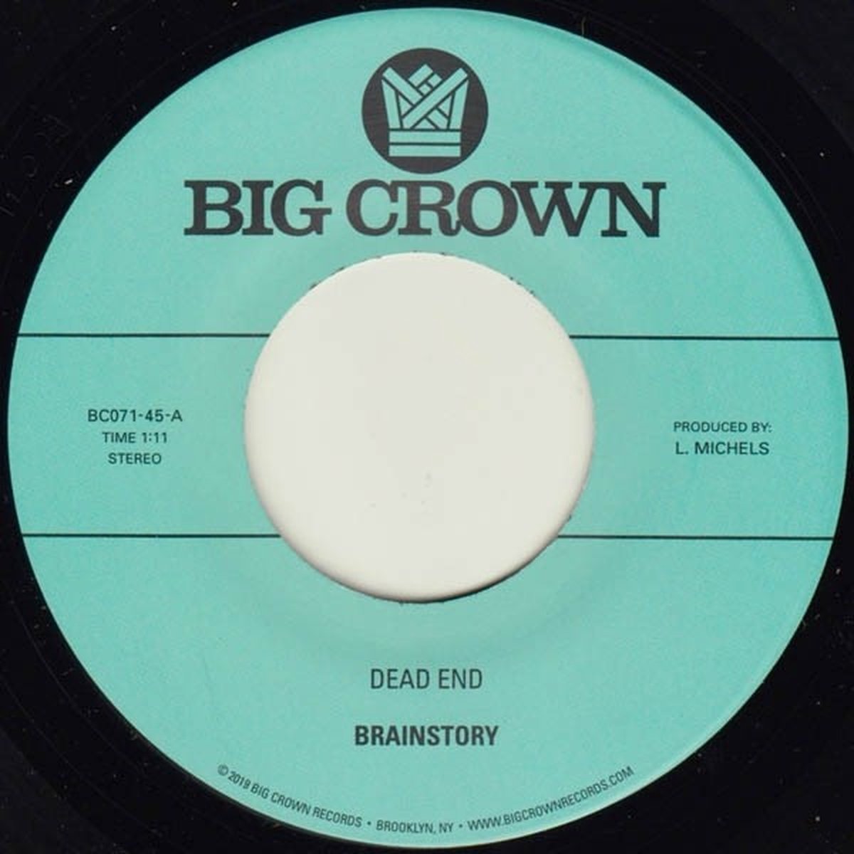 Brainstory - Dead End / Mnemophobia (7" Single)