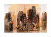 New Yorker & Taxi's Print 50x70cm