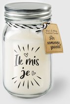 White parfumée noir et blanc - Miss you