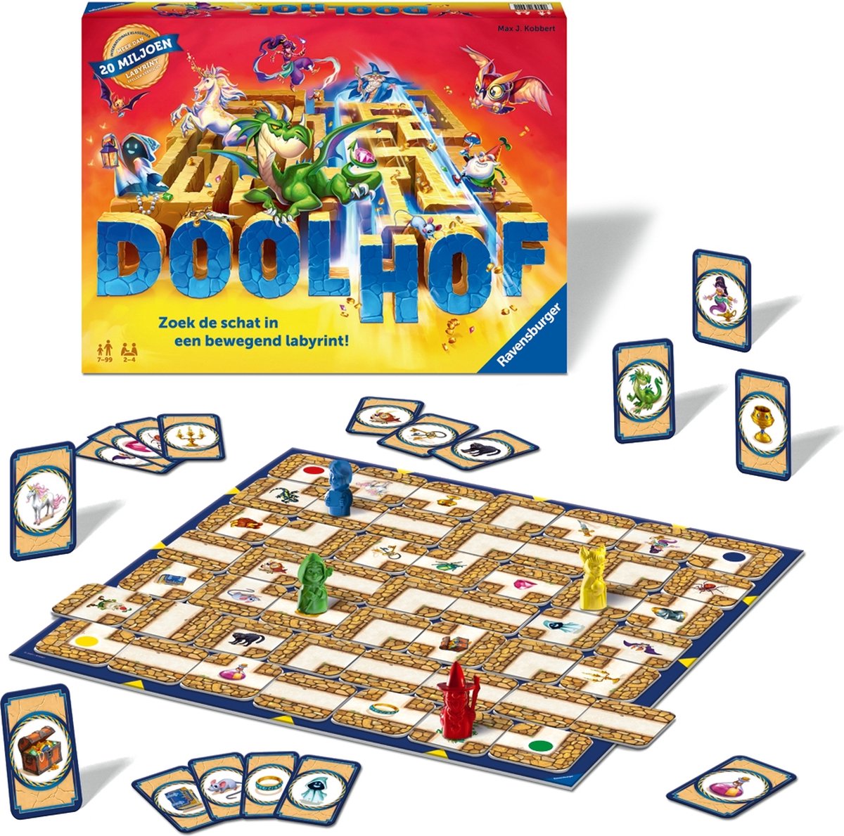Ravensburger Doolhof - Bordspel — afbeelding 8