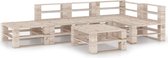 Decoways - 6-delige Loungeset pallet grenenhout