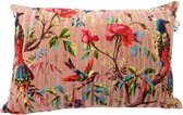 Sierkussen - Paradise Sweet Old Pink - Roze - 60 Cm X 40 Cm