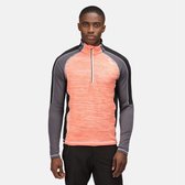 De Regatta Hepley Fleece - outdoortrui - heren - halve rits - Active - Lichtoranje