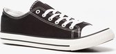 Canvas heren gympen - Zwart - Maat 46