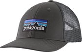 Patagonia P-6 Logo LoPro caps donkergrijs