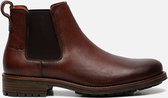 Van Lier Fritz chelsea boots cognac - Maat 43