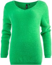 NED Trui Ikat Ls Furry Knit 21w1 U144 01 200 Green Dames Maat - XXL