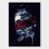 Poster Dark Poseidon ² - Plexiglas - 120x180 cm - Meerdere Afmetingen & Prijzen | Wanddecoratie - Interieur - Art - Wonen - Schilderij - Kunst