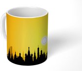 Mok - de skyline van de hoofdstad van Rusland - 350 ML - Beker