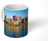 Mok - De horizon van Pittsburgh vanaf de Allegheny rivier in Amerika - 350 ML - Beker