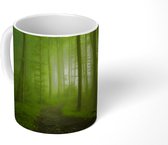 Mok - Bospad - Bomen - Groen - 350 ML - Beker