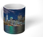 Mok - New York - Skyline - Sterrenhemel - 350 ML - Beker