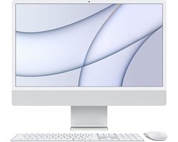 Apple iMac 24 inch (2021) - CTO - 16GB - 512GB SSD - M1 8-Core GPU - Touch ID - Numpad - Zilver