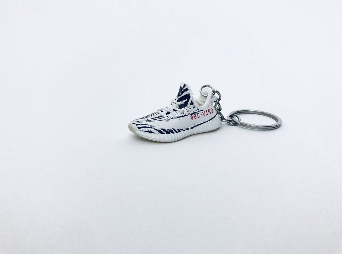 ShoeBlockX SneakKeys - Sleutelhanger - Tassenhanger - Yeezy Zebra - Sneakers