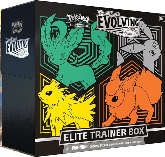 Pokemon Sword & Shield Evolving Skies Elite Trainer Box | Willekeurig geleverd - Pokémon
