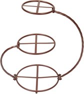 Creative Cake Stand - Bruiloft Verjaardagsfeestje Taart Display Houder - Metalen - Dessert - Thuis Keuken Bakken Tool - Bronzen