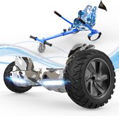 Microgo Hoverboard 8.5 Inch | 700W Motor | Bluetooth Speaker | Camouflage + Kart Blauw
