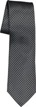 ETERNA stropdas - zwart met grijs structuur - Maat: One size