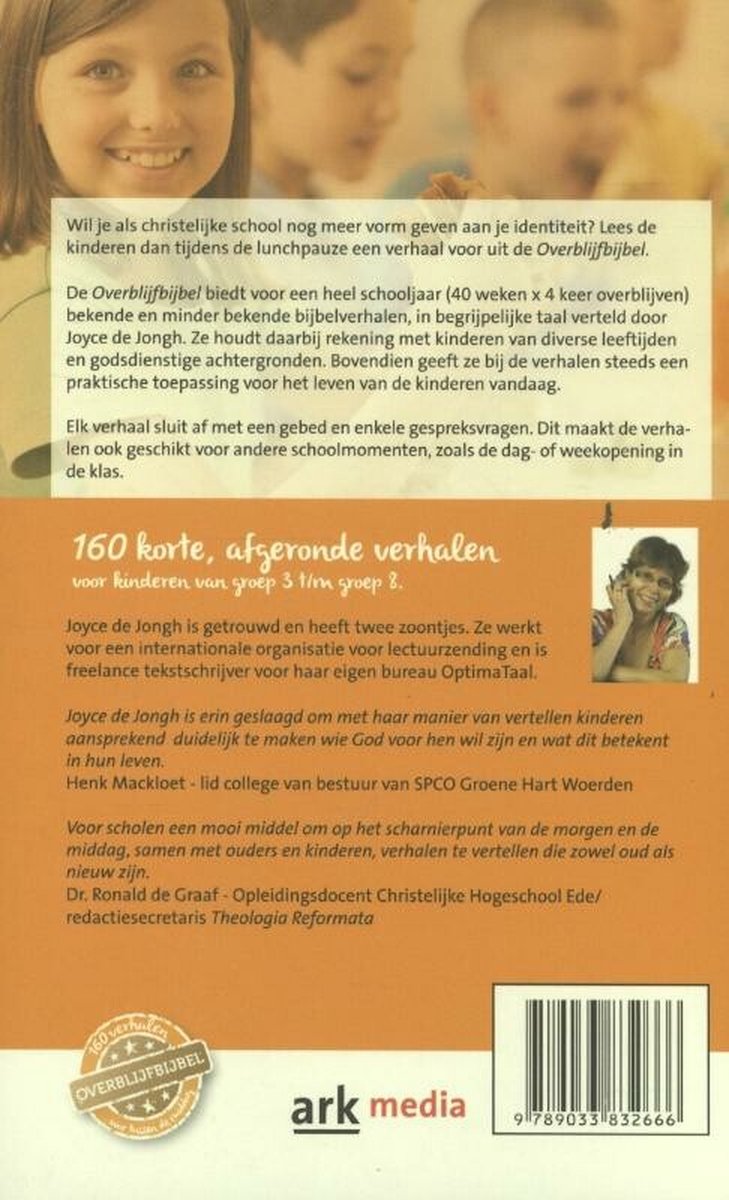 Overblijfbijbel - back cover