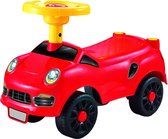 Eco Toys Sport Loopauto - Rood - met claxon