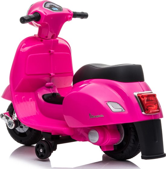 Eco Toys Pink Elektrische Vespa Scooter H1 - ECOTOYS