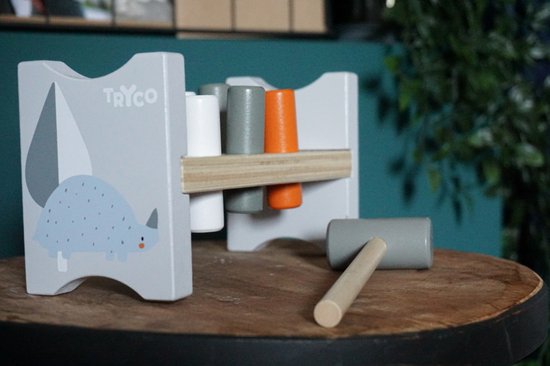 Tryco Baby Jeu du Marteau en Bois