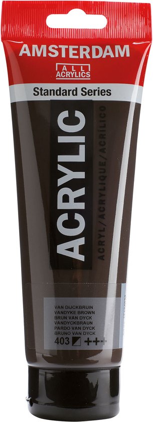 Acrylverf - #403 Van Dijckbruin - Amsterdam - 250 ml