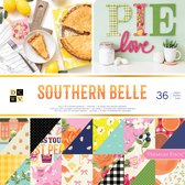 American Crafts Hobbypapier - Scrapbooking - DCWV 30,5x30,5cm x36 southern belle