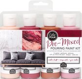 American Crafts Color Pour pouring paint kit amber