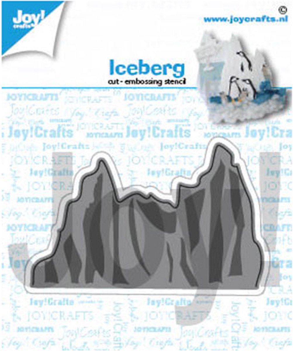 Joy!Crafts Stencil - Snij- embosstencil - Ijsberg