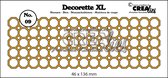 Crealies Decorette XL cutting die no.09 octagon