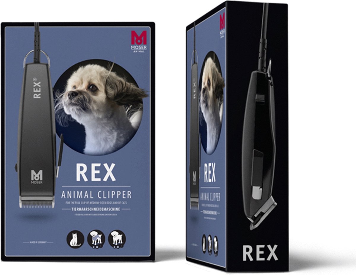 Tondeuse Moser Rex Mini pour chien et chat