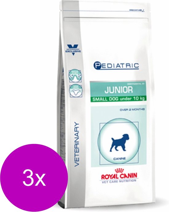 Royal Canin Veterinary Diet Small Dog Junior – Hondenvoer – 3 x 2 kg